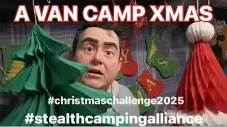 Кемпинг в фургоне на Рождество на парковке паба #stealthcampingalliance #christmaschallenge2025