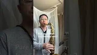 Pure Imagination Ballad Swing Practice take 2 Jazz Standard Tenor Saxophone 陳冠元薩克斯風