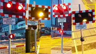 Lincoln Brayford Level Crossing, Lincolnshire (Compilation)