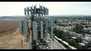 Drone Telecom Cellular Tower Inspection - Andy Dean Photography