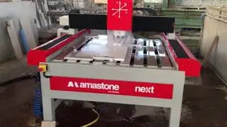 Pantografo CNC Amastone Next - lavorazione OKITE