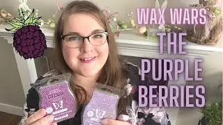 WAX WARS: The Purple Vanilla Berries | Black Raspberry Vanilla vs. Vanilla Blackberry