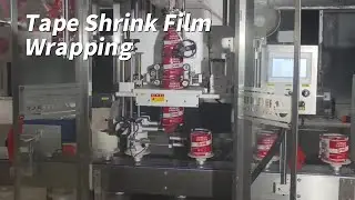 Tape Heat Shrink Sleeve Wrapping Machine for Tamper Proof Evidence
