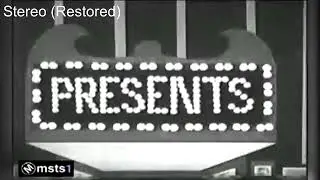 WNBC-4 New York - Movie 4 - 1964 (Mono Original vs. Stereo Restored)