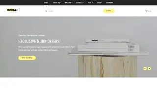 Booker - Textbook Rentals Multipage HTML Website Template by RockThemes - 54834