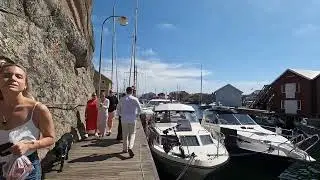 Smögen island walk around a fantastic summer day 4k