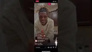 King&rsquo;s Instagram Live With His New Girl Laina🤰🏻 (September 09, 2021)