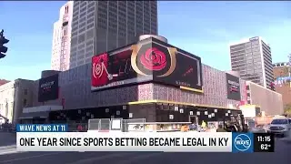 One year since sports betting became legal in Kentucky