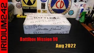 Battlbox Mission 90   August 2022 Unboxing
