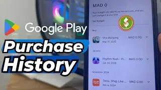 Как удалить историю покупок в Play Store