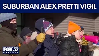 Suburban Chicago vigil honors Alex Pretti, calls for accountability after fatal shooting