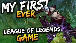 Paragon vs League - MY FIRST EVER LEAGUE OF LEGENDS GAME