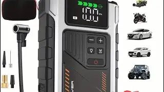 SWAREY 12000mAh Jump Starter Power Pack, 6000A Car Battery Booster 12V Jump Starter.