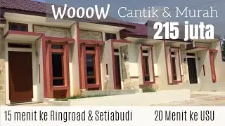 Rumah Cantik di Medan ini Hanya 215 jt | Cicil Developer | Cicil Tanpa Bunga