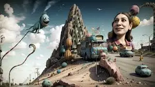 Ai Generated trippy journey 4k