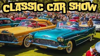 Classic car show 2024 | 50s, 60s, 70s, and 80s Cars | Saskatchewan | Canada 🇨🇦