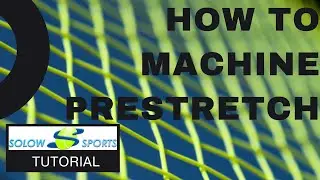 How To Machine Prestretch String | Stringing Tip |