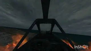 Me 262 air force Czech Republic - crash animation 