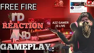 A2Z GAMER  is live stream in freefire ID reaction #freefire ##dancetiktok#effect#thomasshelby