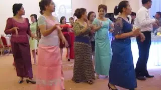 Cambodian traditional music and dance in Wedding party