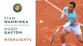 Stan Wawrinka vs Hugo Gaston - Round 3 Highlights | Roland-Garros 2020