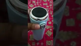 Stainless steel flask with LED temprature review #shorts #flasks #stainlessstealflask