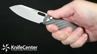 CJRB Cutlery Ekko Button Lock Front Flipper Knife