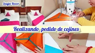 Realealizando cojines #costuracriativa #cojines #coserparavender #easysewingproject