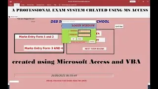 Microsoft Access Project   How to create a professional Exam analysis system