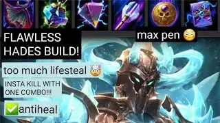 PERFECT HADES BUILD!!! Highlights - smite mid lane
