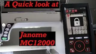 Janome MC12000 Overview