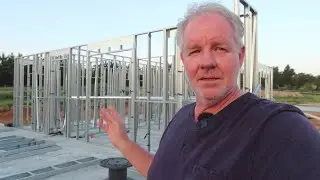 Owner Builder's Journey - Day 3 Update: Steel Frame Kit Home Build