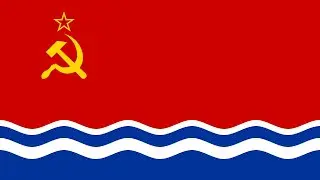 Soviet Union Flag Animation