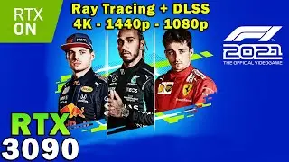 F1 2021 | Ray Tracing | DLSS ON/OFF | RTX 3090 | Ryzen 7 5800X | 4K - 1440p - 1080p | Ultra Settings