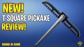 New T-Square Pickaxe Sound and Review!