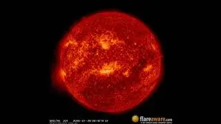 19 Jan - 20 Jan: 24 Hour Solar Activity (Earth Facing; Solar Storm, Sunspot, Solar Flare, CME)