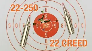 22-250 vs 22 Creedmoor - Speed and Spread