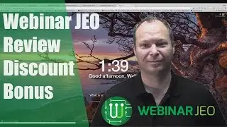 Webinar JEO Review - LIMITED Number of &lsquo;Grandfathered Pricing&rsquo; this Software - Webinar JEO Demo