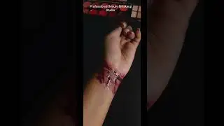 How to make fake cut makeup।।#shorts