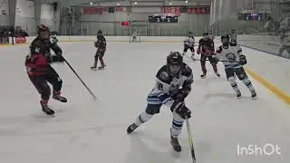 Bruce Grey Bulls vs West Coast White Caps. Bulls win 3-2 Oct 16th 2025