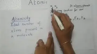 Classification of molecules based on atomicity