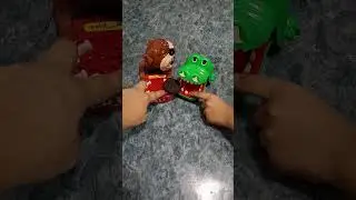 🐊🐕MAD DOG VS HUNGRY CROCODILE #viral #trending #shorts #asmr #satisfying #fypシ゚viral  #maddog #funny