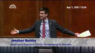 Jonathan Buckley - Assembly debate on Sinn Fein breaches of Covid regulations
