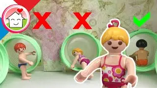 Playmobil en francais Ne pas choisir le mauvais toboggan - Famille Hauser
