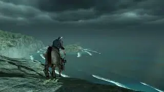 Ghost of Tsushima - Relaxing Cliffside Ocean View - Seagulls & Waves - 1 Hour Loop