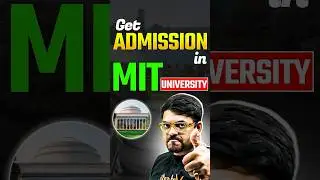 MIT Admissions Tips for International Students 🏰 #studyabroad #mit #harshsir #shorts #viralshorts