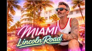 Miami Lincoln Road Gerçekten Böyle mi? 🇺🇸 | Sokaklar & Atmosfer