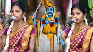 பிரம்மாண்டமான கொடை விழாவில் மாதவி வில்லுப்பாட்டு உடன் சிறப்பான சாமி ஆட்டம்