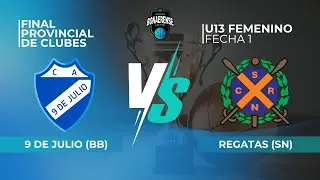 FINAL FOUR U13 FEMENINO  9 DE JULIO (BB) VS  REGATAS (SN)