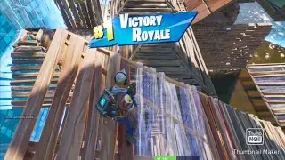My Biggest Clutch **EVER** Sky base edition- Fortnite